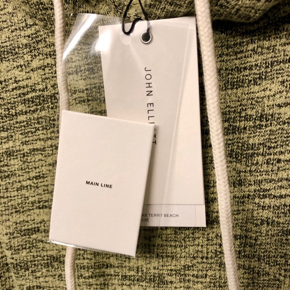 BNWT Size Large (3) - John Elliott Beach French Terry Hoodie Co Mix Volt - Picture 7 of 8
